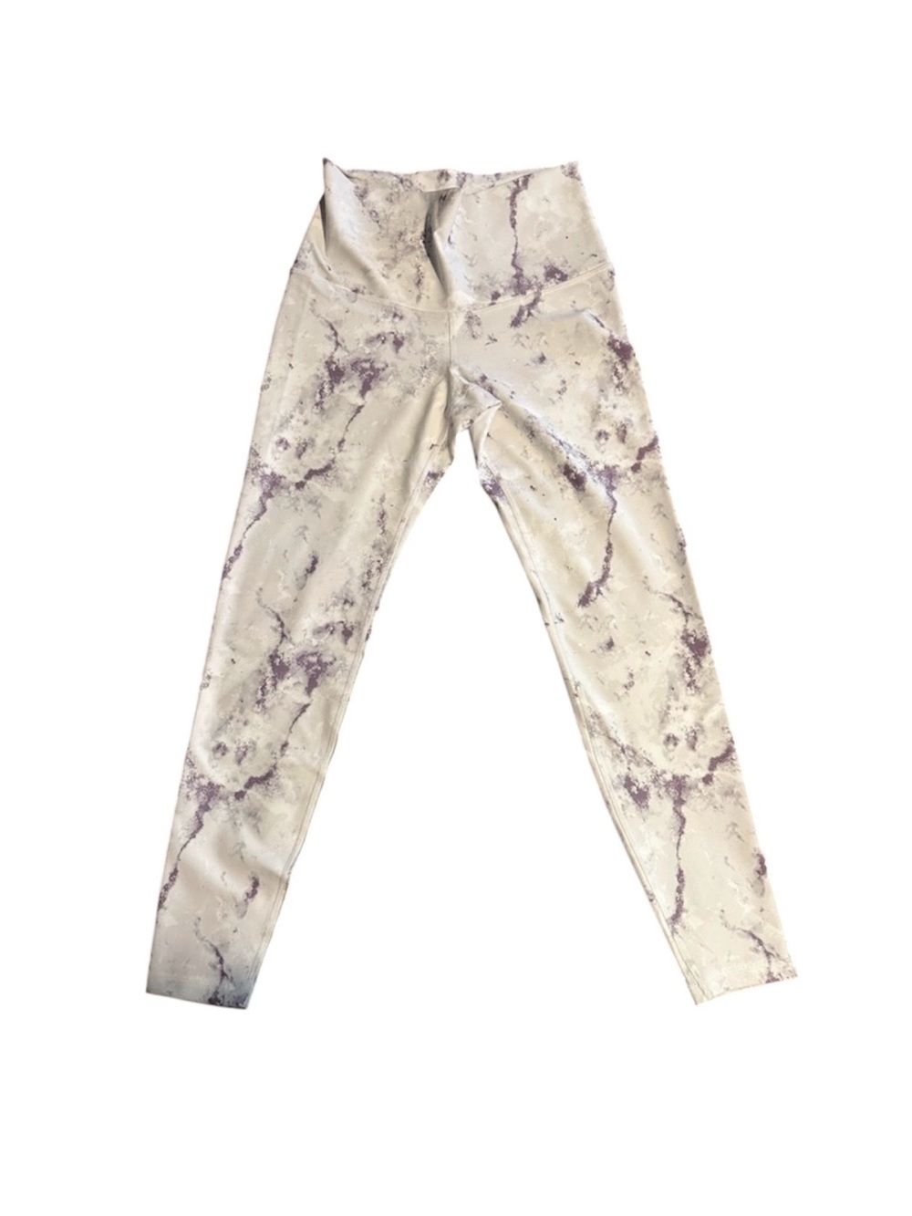 Old Navy Powersoft Purple Marble Print Leggings